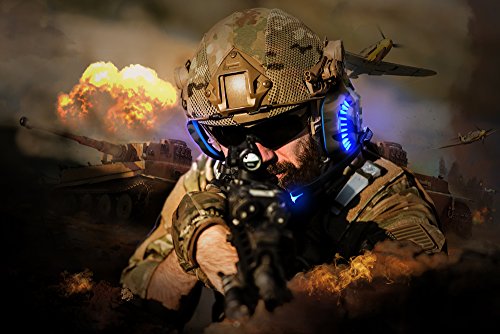 Auriculares PS4 con Micr  fono  Beexcellent 2017 Nuevo Auriculares Gamer Bajo Profundo de Diadema Cerrados Auricular Reducci  n de Ruido para PC PS4 Xbox one Tiene uno adaptador 