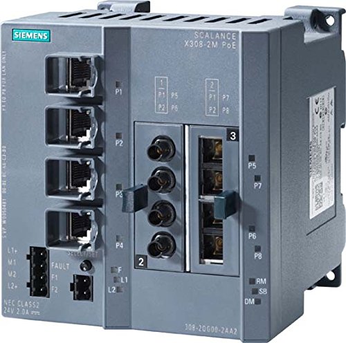 Preisvergleich Produktbild Siemens – Switch IE SCALANCE X305 – 2 m PoE RJ45 LED