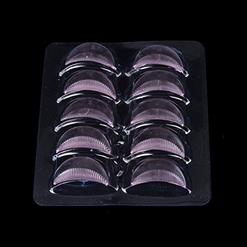 5 Pairs Silicone Eyelash Perming Curler Shield Pads Makeup False Eyelash Permanent Patches by HONGTIAN