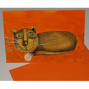 Karte DINA 6, Grußkarte, Katze, Geburtstag, Muttertag, Valentinstag, Original