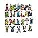 Produktbild DEELIN A-Z Alphabet Magnetbuchstaben Worte Holz Cartoon Kühlschrank Magnet für Lernen & Bildung - Kid Baby Pädagogisches Spielzeug