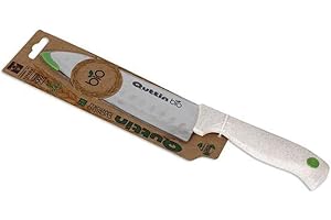 Quttin 105240 Cuchillo Santoku, Multicolor, 16.5 cm