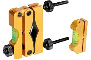 Namvo Aluminiumlegering retivelleringssystem monteringsnivå kit universal justeringsverktyg för skjutvapen crosshair fat klämma passform underhåll montering teknik Con