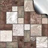 SPAREN SIE GELD - Durch das Aufkleben dieser Mosaikfliesen sparen Sie Geld und Zeit, da Sie die alten Fliesen nicht ersetzen müssen. So sparen Sie aber nicht nur Geld, sondern auch Zeit. Gutes Preisleistungsverhältnis.