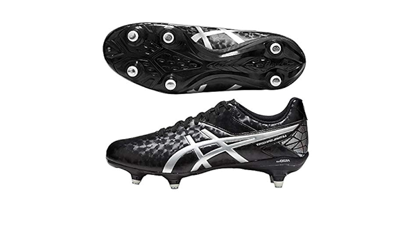 black asics boots