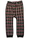 Baby and Toddler Wooly leggings by Dotty Fish boys Black and Grey Jumpy Giraffe - 90cm/12-24 months