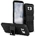Produktbild Hülle für Samsung Galaxy S8 Plus Schutzhülle Outdoor Hybrid Case Cover Bumper LetiStore - Matt Schwarz
