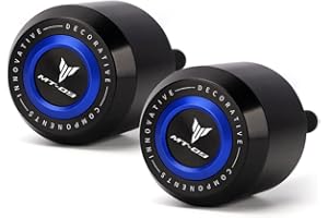 Modeer Compatibile con Ya.maha MT-09 FZ-09 2014-2024 MT09 SP/Tracer telaio moto anticollisione Slider Crash mt 09 tracer fz09 accessori (blu)