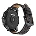 Produktbild Hunpta@ Für HUAMI Amazfit Stratos Smart Watch 2/2S Mode Sport Leder Armband mit Metallverbindern (22 mm) (Schwarz)