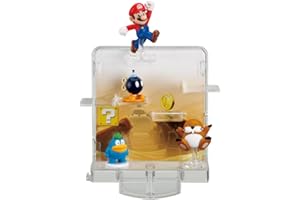 SYLVANIAN FAMILIES EPOCH Games 7393 Super Mario Balancing Game Plus Desert Stage Juego de Mesa