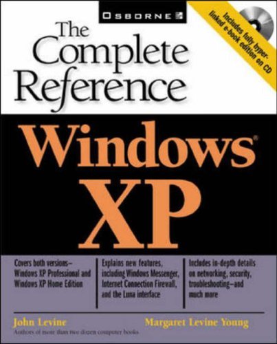 Windows XP: The Complete Reference by John R. Levine (2001-10-31) francais Windows XP: The Complete Reference by John R. Levine (2001-10-31) francais