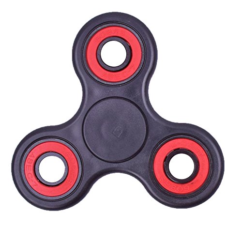 LEEHUR Hand fidget spinner I make it rotate indefinitely. Dissolution of stress I heighten concentration. Finger spinner toy Hand Fidget Spinner Toy (black)