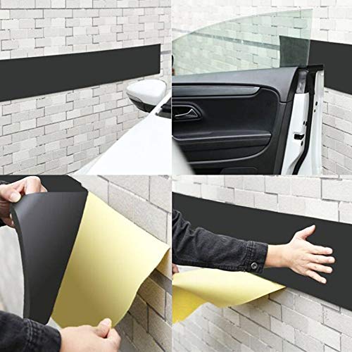 Diversity WrapSelf- Adhesive Car Door Trim Protector- Durable Garage Wall Protector 32Ft (10m) x10cm - Universal Fit - Car Door Edge Guards- Enough for 2 Walls