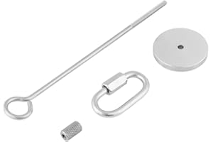 MADEZZ Lebensmittelhalter Edelstahl Obst Gemüse Food Stick Inhaber Kleines Tier Spielzeug Obst und Gemüsehalter für Vögel aus Frucht Gemüse-Spieß für Papageien, Wellensittiche, Sittiche, Nymphensittiche(S)