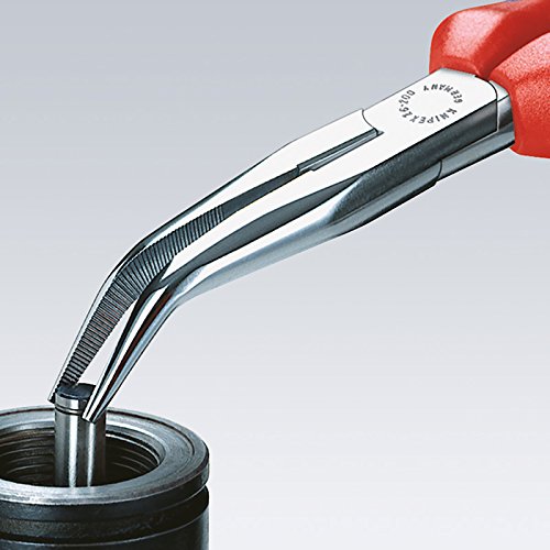 Knipex Werkstatt Flachrundzange Gerade 200 mm 26 15 200 T (26 15 200 T) - 4