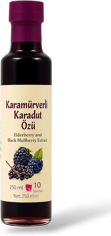 Beygurme Karamürverli Karadut Özü 250ml (PESTİSİT ANALİZLİ)