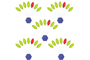 NOPKESV 35 piezas Angelposen EPS-Schaum Bobber Pilot de Trucha para Surfcasting y Pesca con Flotador (20 mm x 9 mm)