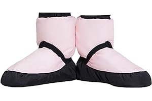 E-ALLDIR Women's Warm Up Bootie Dance Shoes, Women's Warm Up Boot Slippers, Warm Up Bootie, Adult Boots