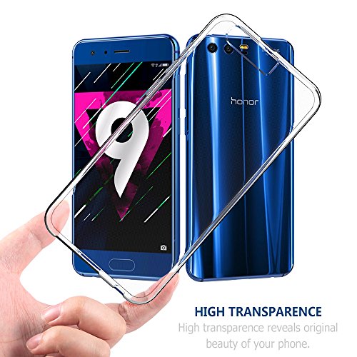Funda Honor 9 Simpeak Fundas Transparente Huawei Honor 9 Carcasa Huawei Honor 9 funda  5 15 Pulgadas  Silicona TPU Case  Cover Huawei Honor 9