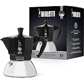 Bialetti - Moka Induction Coffee Maker, Suitable for all types of hobs, 2 Espresso Cups (100 ml), Black