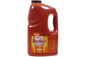 MYNATURA Sauce Buffalo Wings (3,78L) - Frank's Red Hot - Sauce épicée Poulet Sauce au poivre Stocks