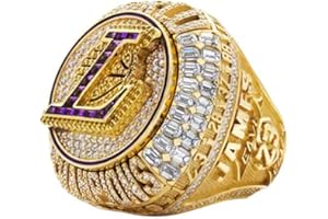 CLCL 2020 Los Angeles NBA Lakers James Basketball Championship Ring Memorial Ring Championnat Bague Champion Keepsake Anneaux Replica pour Les Fans Collection, Without Box, 8-14#,No. 11