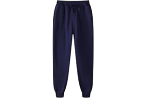 GÉNÉRIQUE Pantalon de Jogging Femme Sweatpants Taille Élastiqué avec Poches Pantalons de Survêtement Mode Sport Uni Sarouel Jogging Pantalon Workout Training Chaud Pants Automne Hiver 2025