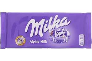VAPEWAVES Milka Alpine Milk Original Chocolate 100g (10 Bars)