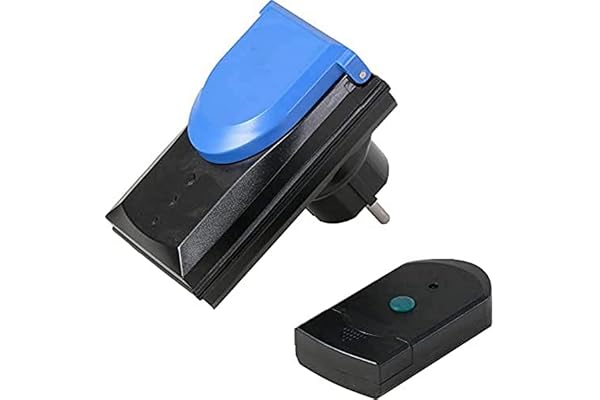 AquaForte Télécommande RC-400 pour Pompes, éclairage de Jardin, etc, Schwarz