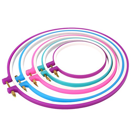 SOLEDI Stickrahmen Stickerei Ring 5 Stück - 5
