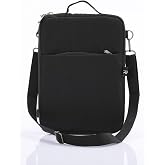 Prettyia Roxbros 10.4 10.5 11 In&ccedil; Tablet &Ccedil;antası Samsung, Apple iPad, Lenovo, Huawei Kılıf (Siyah)