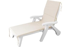 PARA HOME Cuscino per lettino prendisole per esterno giardino sdraio 60x190 cm cm AA370