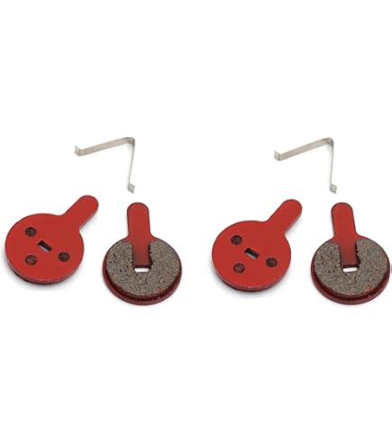 Pastiglie freno for KUGOO KUKIRIN G-Booster G2 Pro parti di ricambio for disco idraulico for bicicletta scooter elettrico (Color : 2 Pairs