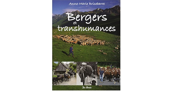 Amazon Fr Bergers Et Transhumances Brisebarre Anne Marie Livres