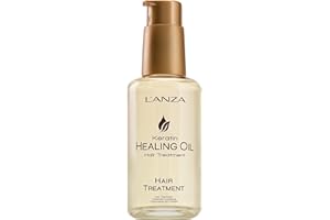 ‎L’ANZA L'ANZA Keratin Heilöl Haarbehandlung (180 ml), Regeneriert, Belebt & Nährt Trockenes, Geschädigtes Haar & Kopfhaut, mit Restaurativem Phyto IV-Komplex, Proteinen und Dreifachem UV-Schutz