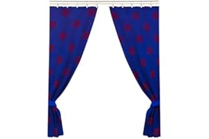 FC BARCELONA Barcelona F.C. 66 x 72 Drop Polycotton Curtains Ready Made by football souviniers