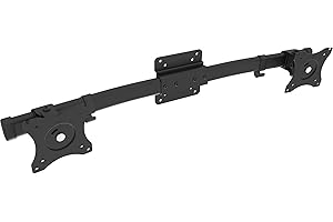 vivo Dual VESA staffa adattatore orizzontale montaggio supporto per 2 monitor schermi fino a 68,6 cm (mount-vw02 a)