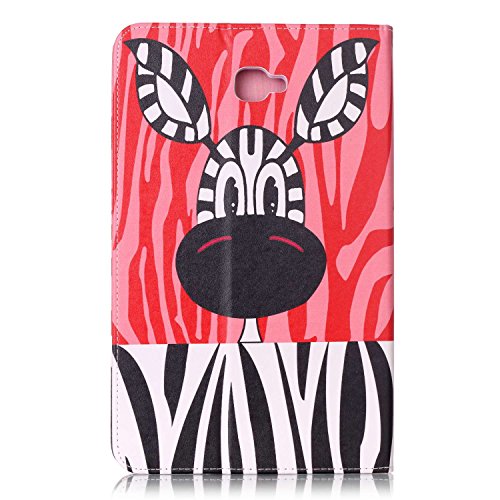 Romtronic Cute Colorful Flip Tasche PU Leder Abdeckung Stand Schutzhülle für Samsung Galaxy Tab A6 10.1 Pouces SM-T580 / SM-T585 + 1 x Schwarz Stylus (Design 03) - 3