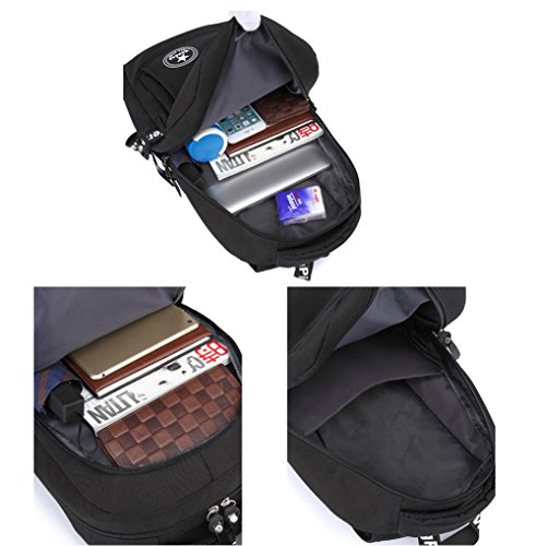 Super Modern Unisex Nylon School Bag Waterproof Hiking Backpack Cool Sports Backpack Book Bags Laptop Bag Fashion Christmas Gift Backpack