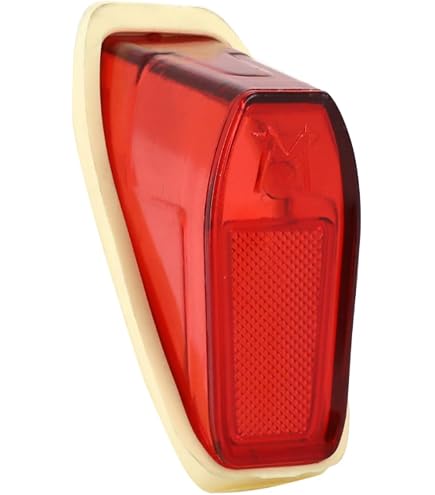 Feu Arrière Teknix Compatible Peugeot Fox/FXR - Cabochon Rouge, Ampoules Fournies - Dimensions 116x82x95mm