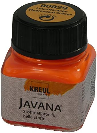 UV Fabric Paint 20ml - Orange