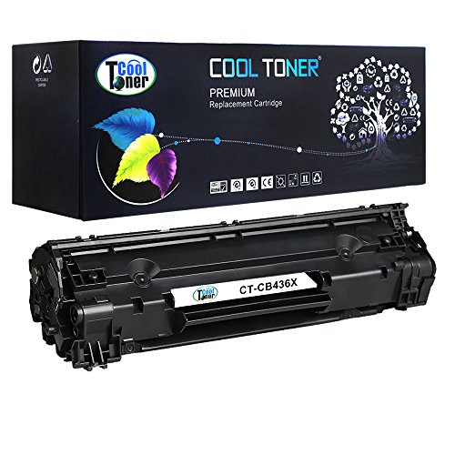 XL Cool Toner kompatibel CB436A 36A Schwarz Toner für HP LaserJet P1005 P1006 P1505 P1505N P1100 P1102 P1102W P1102WHP, HP LaserJet Pro M1132 M1210 M1130 M1212NF M1217NFW M1120 M1120 MFP M1522 1522F M1522N M1522NF M1550, Canon LBP3250 6000 MF3010, 3000 Seiten