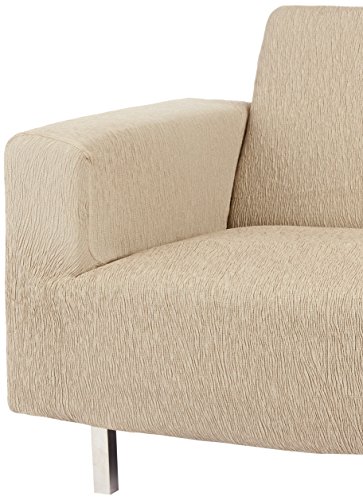Zebra Textil 362 Sofahusse elastisch Beta 3 sitzer, beige - 3