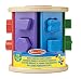 Melissa & Doug Match and Roll Shape Sorter - Classic Wooden Toy