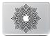 Produktbild NetsPower® Bunte Muster Vinyl Decal Sticker Abziehbild Abziehbilder Aufkleber Power-up Kunst Schwarz für Apple MacBook Pro/Air 13" 15" Zoll - Pattern 28