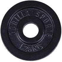 Dischi Pesi Gorilla Sports - Rivestiti In Plastica, &Oslash;30mm, Per Bilancieri E Manubri