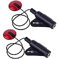 traderplus 2Pcs Piezo Contact Microphone Pickup for Guitar Violin Banjo Mandolin Ukulele