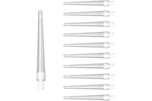 Dr. Wunder® 10 piezas de puntas suaves para enema / enema | Material suave, punta redonda y bordes redondeados | Longitud 11 cm | Tamaño universal para juegos de enema habituales, irrigador y enema