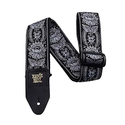 Ernie Ball Silver Orleans Jacquard Strap