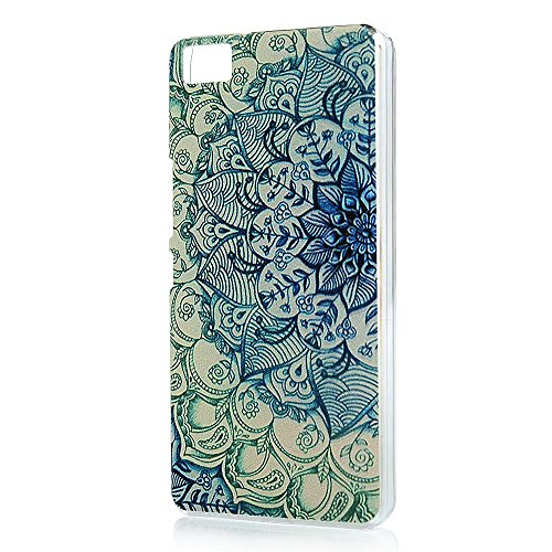 Funda BQ AQUARIS M5  BQ AQUARIS M5 Carcasas   Lanveni Funda Ultrafina Elegante PC Rigida Anti-rasgu  e   Transparente Protective Case  Patr  n de Totem 